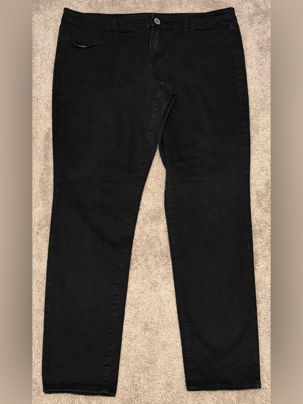 American Eagle Women’s Black Jegging Stretch Jeans Size 36x30